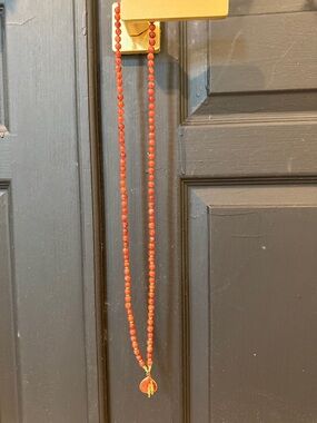 Hawaiian jewelry designer  Red Beaded Pendant Necklace - Women Jewelry Necklaces
